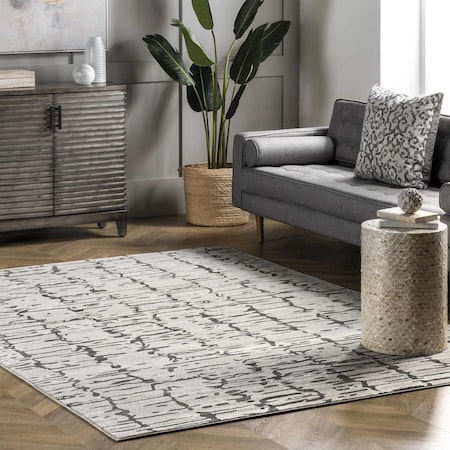 Nuloom Maude Contemporary Abstract Area Rug 4ft x 6ft RZSP24A-406
